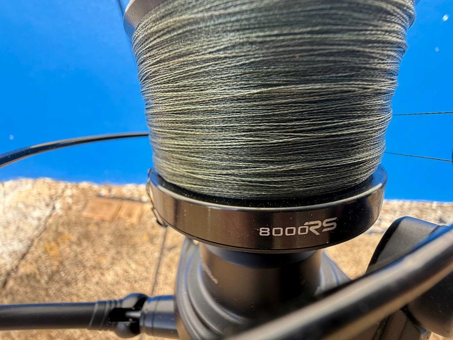 Cana Carpfishing Vega Power Carp + Carreto Sonik Vader X 8000RS com braid