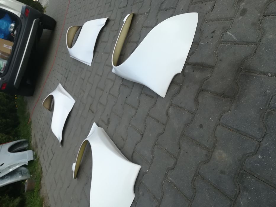 Fiat 126p poszerzenia nadkoli, tuning nadwozia