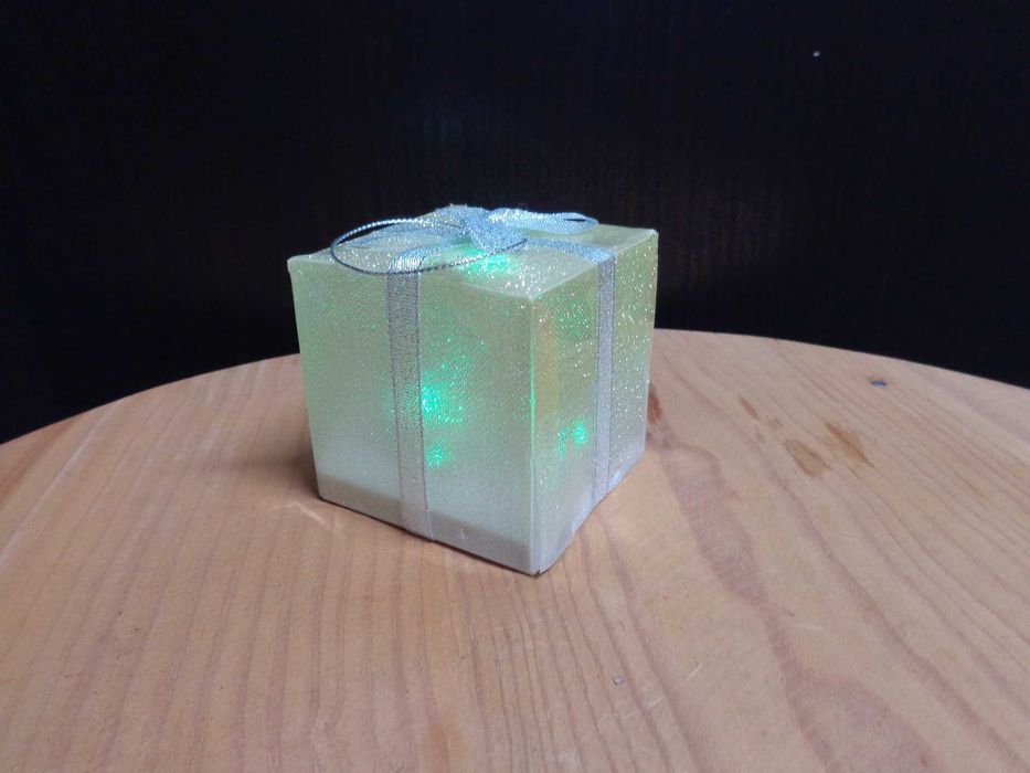 Caixa presente com luz