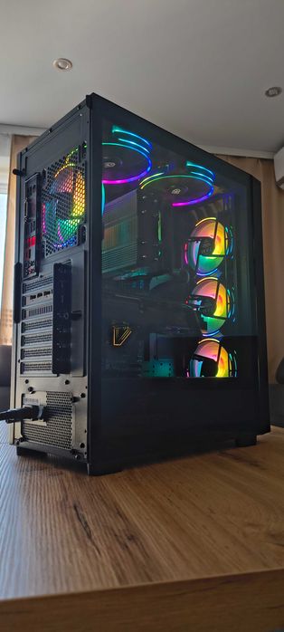 Komputer Gamingowy: RX 6700 XT 12GB/Ryzen 5 5500/1TB SSD M.2/AM4/ARGB/W11