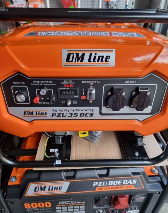 Agregat prądotwórczy om line 3.1kw AVR