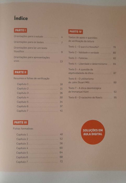 Caderno de Actividades 10º ano - Inglês e Filosofia - cada 5 Eur