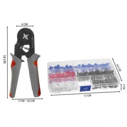 Обтискний кримпер для втулок 1200шт Обжимная машина Обжимные клещи