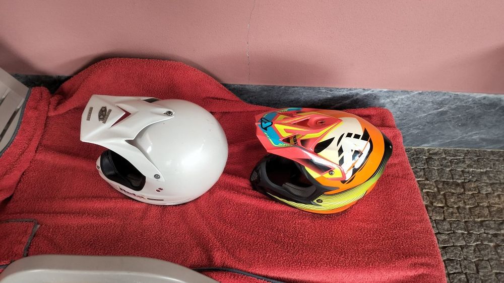 Capacete mota enduro