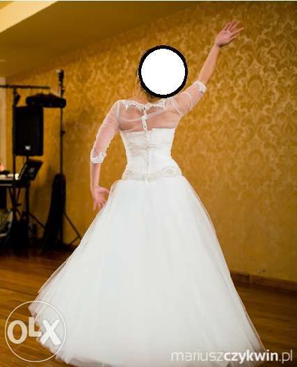 Suknia ślubna Paris + bolerko atrakcyjna cena!