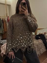 Светр вʼязаний zara зара