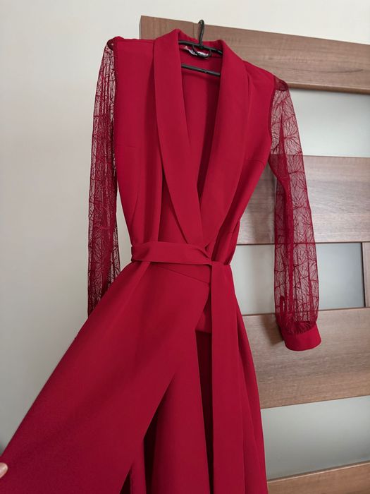 Бордова сукня у розмірі С\М