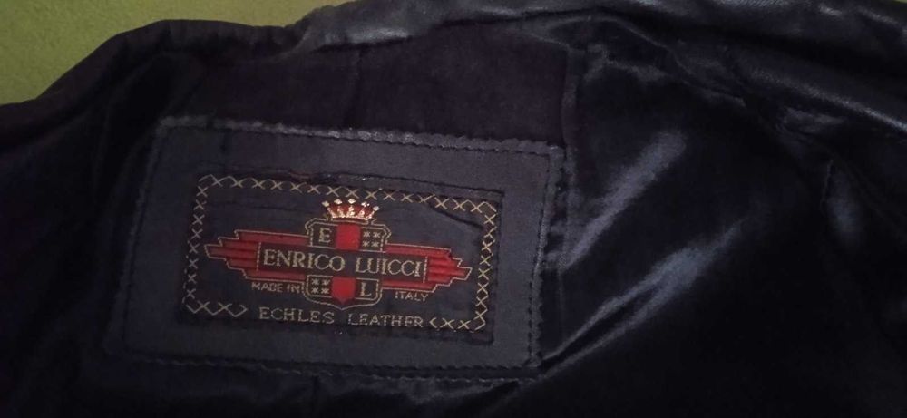 Куртка кожаная мужская