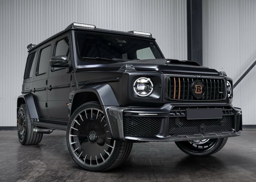 Карбон BRABUS обвес комплекта Mercedes W465 Капот Губа Козырек Плита Спойлер Люстра Арки