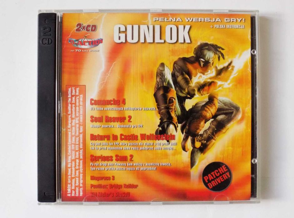 Gra Gunlok | 2CD CD-Action CDA 70 02/2002 na PC
