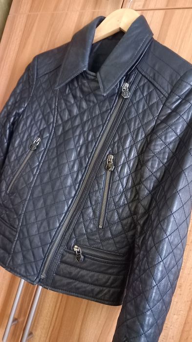 Philipp Plein куртка шкіряна косуха  EUR 38