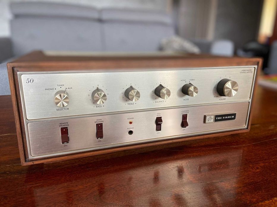 The Fisher X50, made in NewYork-jedyny taki 1967r (dystr. Szwajcaria)