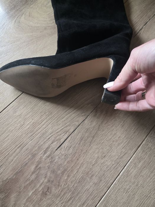 Kozaki czarne H&M r. 38