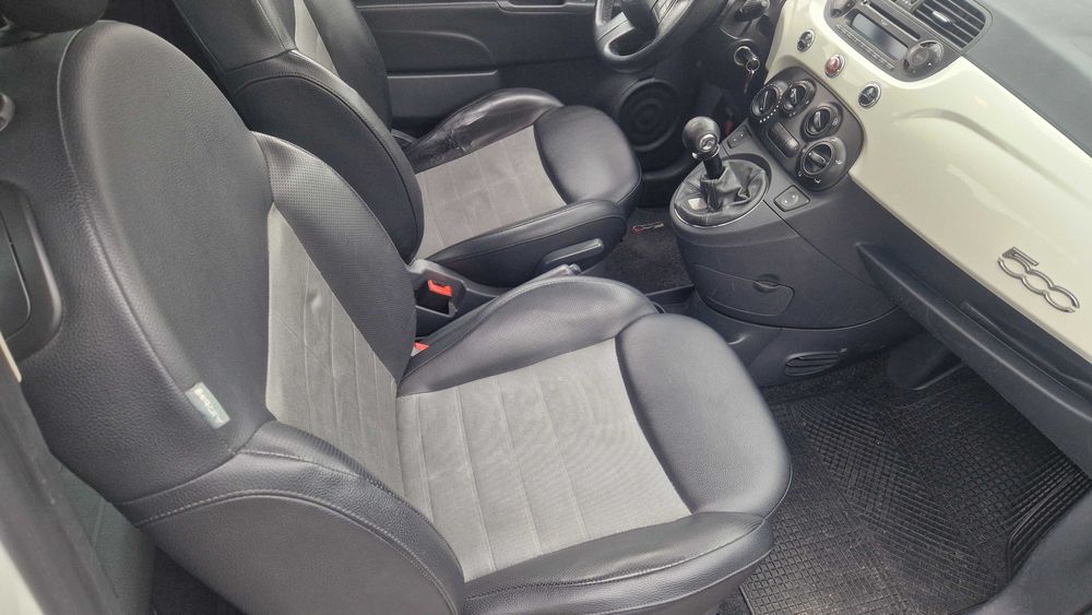 Fiat 500 Lounge 1,2 gasolina 09/2008