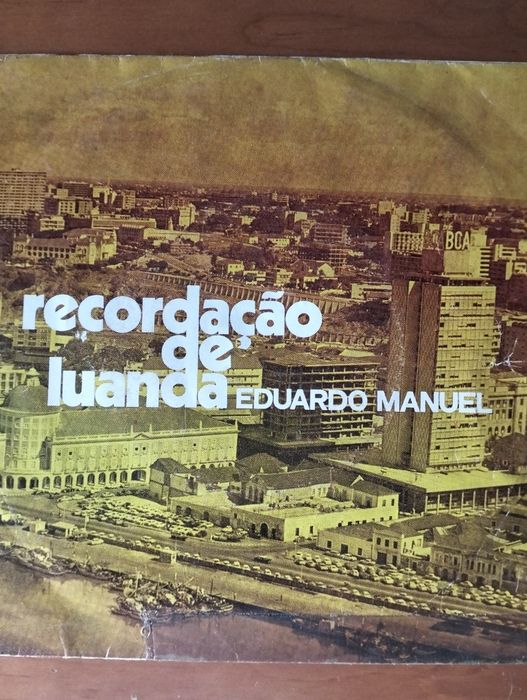 Vinyl Single 45' Eduardo Manuel - 'Memories of Luanda'