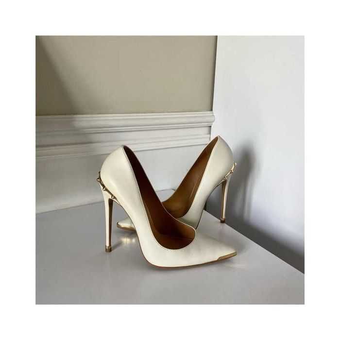 Limitowane białe szpilki Kazar 39