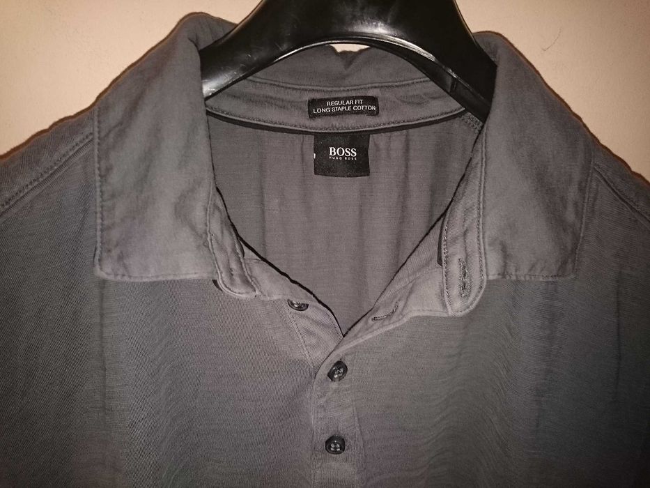 Классное поло HUGO BOSS. Длинноволокнистый хлопок. 50 р