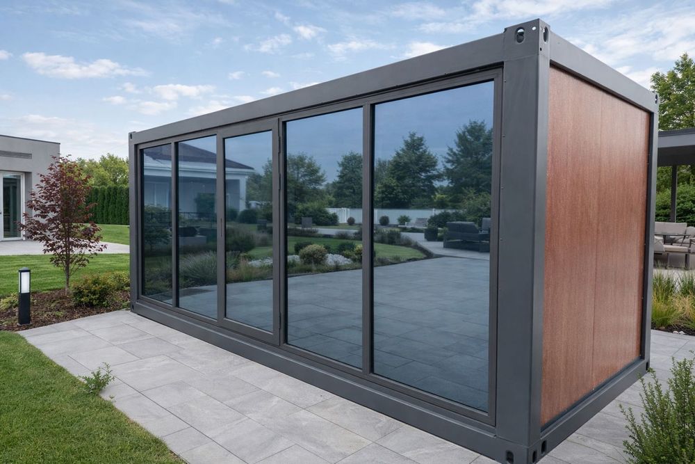 Nowoczesny kontener biurowy, handlowy, socjalny, sklep, salon OD RĘKI.