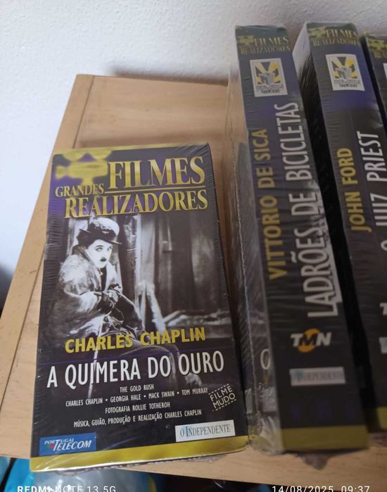 Coleção Clássicos do Cinema em VHS - Edição TVN Independente / Selada