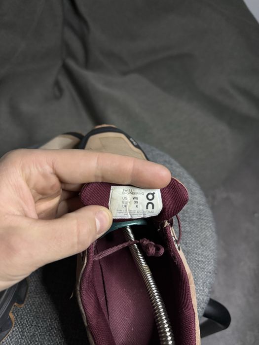 Кросівки ON RUNNING CLOUDVENTURE WATERPROOF 39 24.5 кроссовки он бігові
