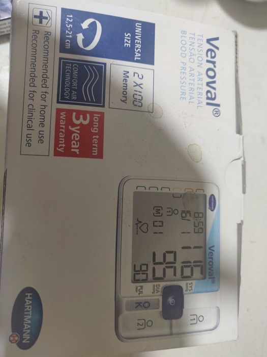 Veroval medidor tensão