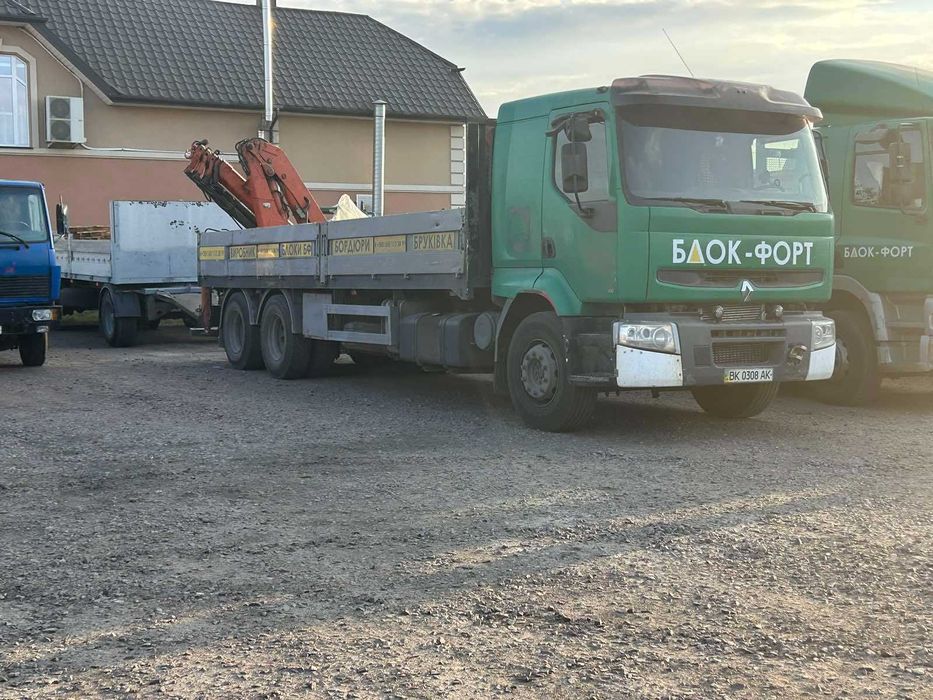 Кран маніпулятор оренда 5 15 23т Сарни Немовичи Люхча Тинне Костопіль