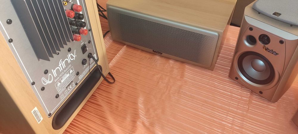 zestaw głośników Infinity Beta Hcs, alpha 5, 5.1, Subwoofer
