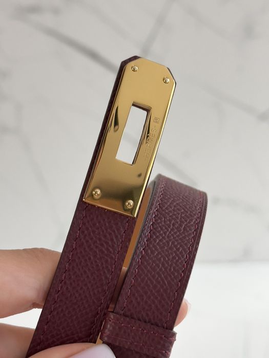 Ремінь Hermes Kelly Belt epsom, пояс ермес келлі, ремень эрмес келли
