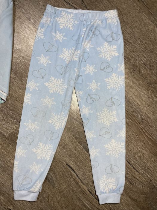 Блакитна велюрова піжама Lol дівчинці 8-9р.Комплект для дому ЛялькиЛОЛ