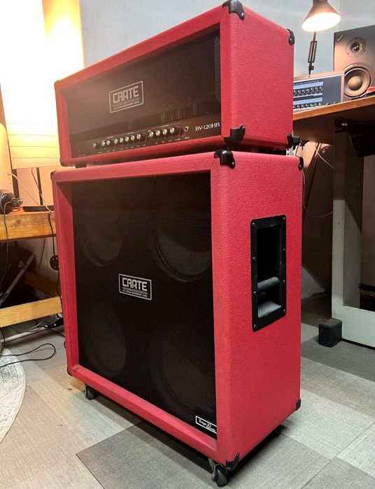Crate Red Voodoo Sammy Hagar Half Stack USA — Tubes / 4×12 + Head