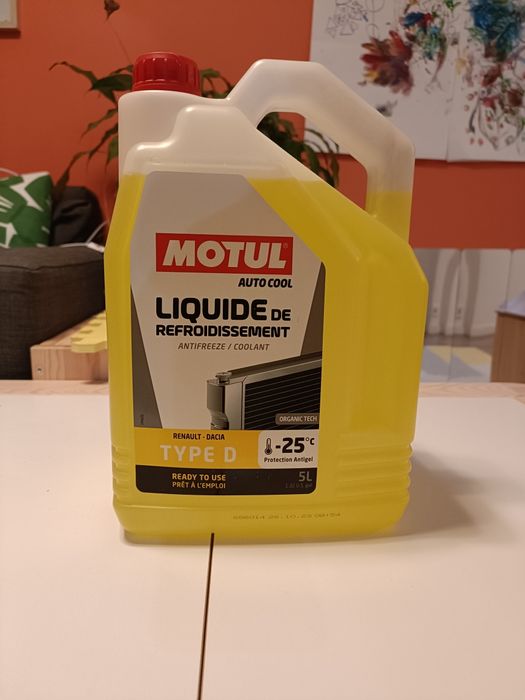 Motul Anticongelante Lr Type D (-25ºC) 5L 112640