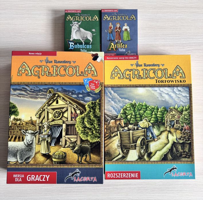 Agricola Wersja dla Graczy+ 3 dodatki