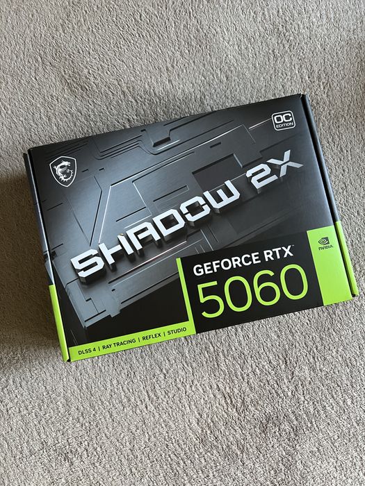 RTX 5060 8Gb GDDR7, MSI Shadow 2X, NOWA