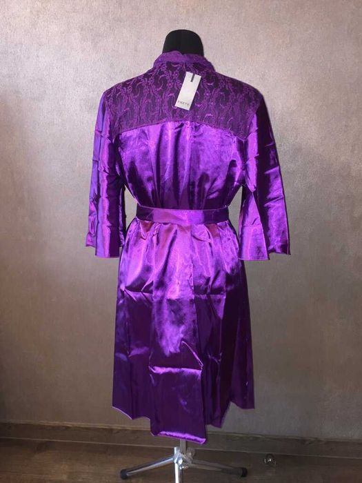 Халат-пеньюар с кружевом р.48-46 Турция