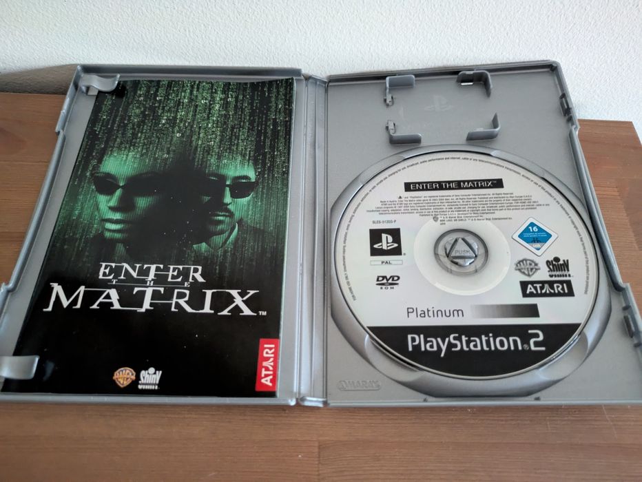 PS2 Game (PlayStation 2) Enter The Matrix - (Opt. Condition)64283962112003122