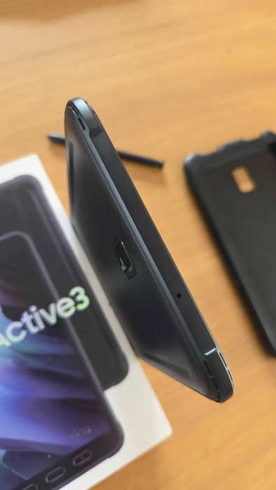Tablet Samsung Galaxy Tab Active3 SM-T575 4G LTE telefon, smartfon, pudełko, rysik, etui, ODPORNY NA DZIECI :)