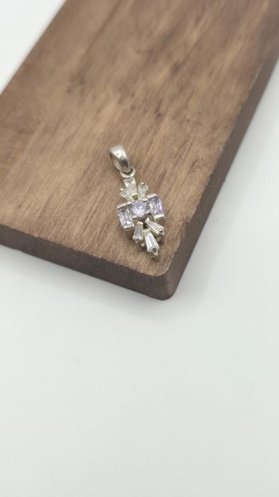 Srebrna Zawieszka Srebro Używane Próba 925 Vintage Biżuteria