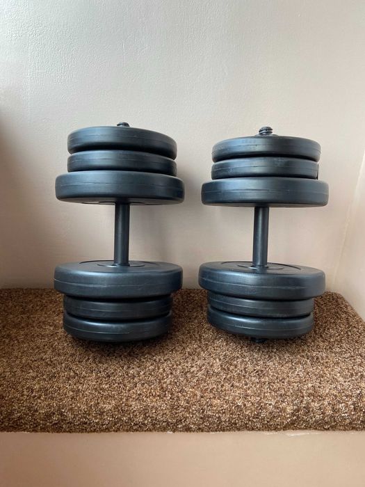 20 кг гантели разборные наборные гантелі розбірні