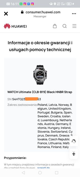 P0Huawei Watch Ultimate Design