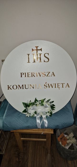 ŚCANKA Dekoracja Pierwsza Komunia Święta