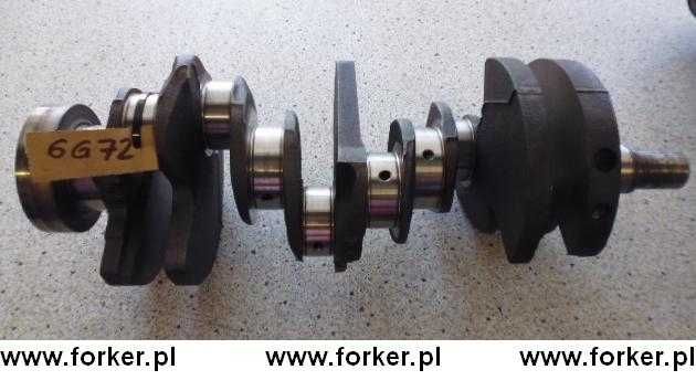 Wał korbowy - Mitsubishi 4G72 do wózka widłowego