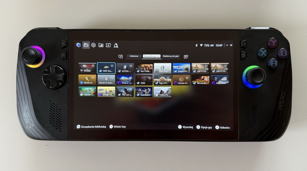 Asus ROG Ally X - na gwarancji