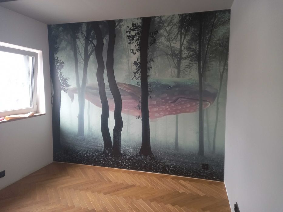 Malowanie Tapetowanie fototapeta