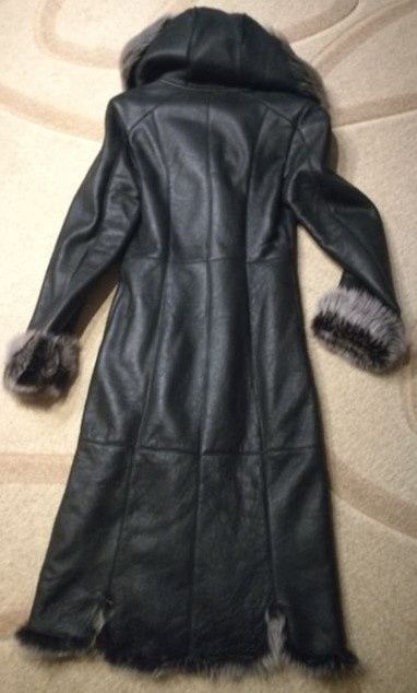 Женская дубленка MARINNI натуральная кожа р37