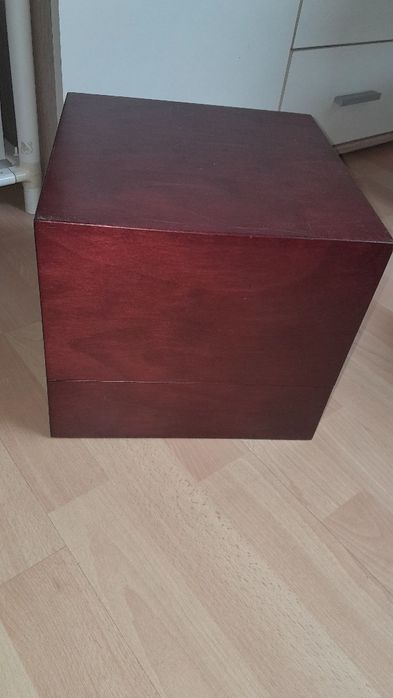 Skrzynka drewniana 26x26cm
