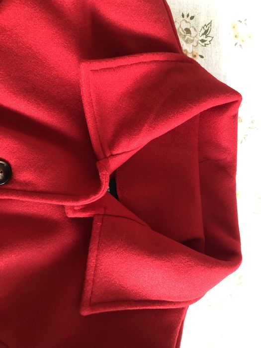 Casaco vermelho novo