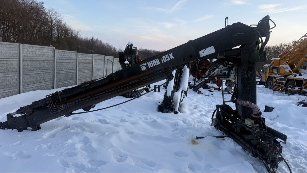 Hiab 105-2 кран маніпулятор лісний