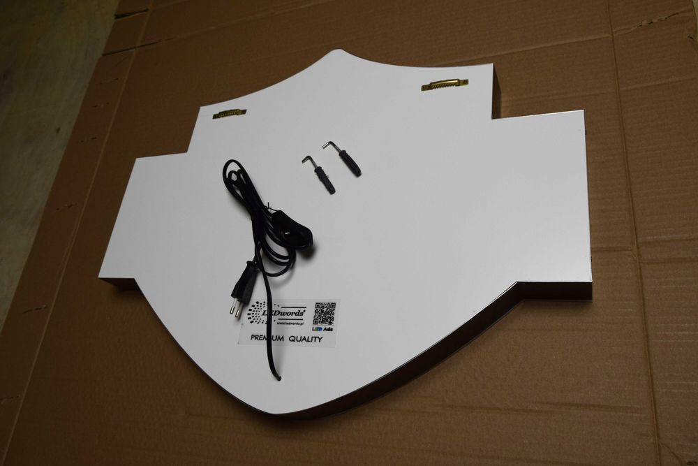 Podświetlane Logo HARLEY DAVISON, Neon LED, Reklama, Baner, Prezent