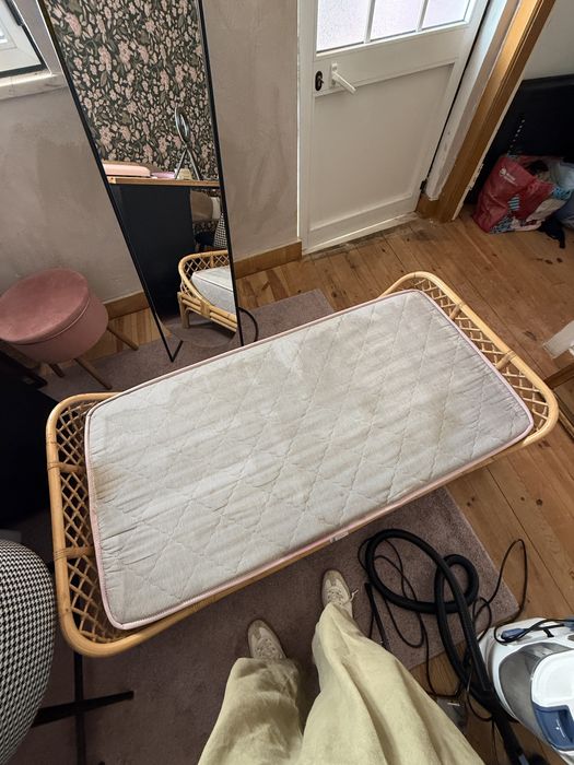 Cama Infantil em Rattan La Redoute 70x140 cm + Colchão