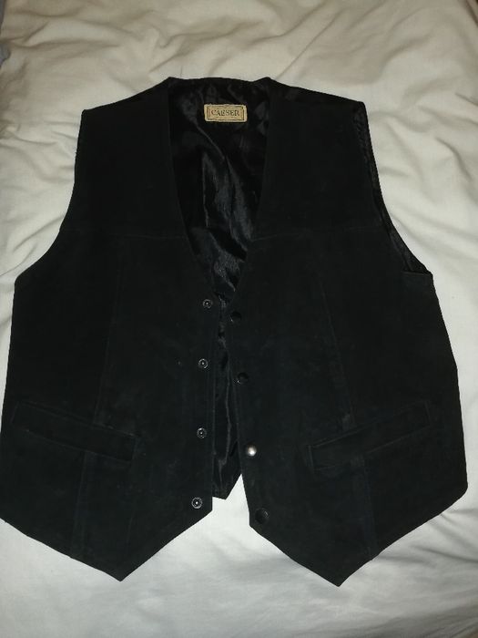 Colete de pele como novo